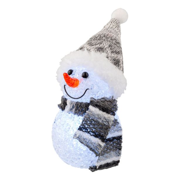 LUČKE DECORIS SNEŽAK Z LED LUČKO SORTIRANO