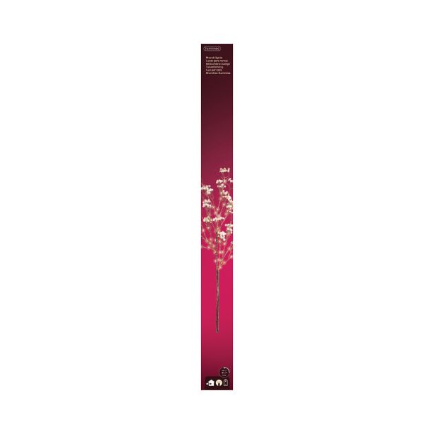 LUČKE LED VEJA 75 CM 3XAA Z ROŽICAMI 75L