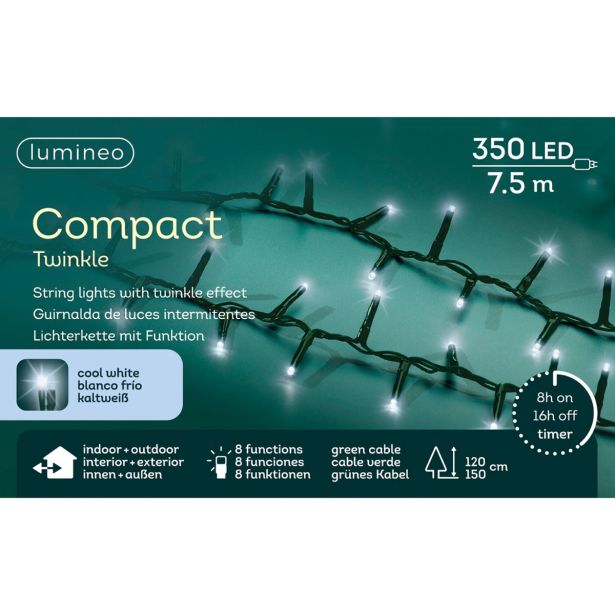 LUČKE LUMINEO COMPACT 350L, HLADNO BE Z 750 CM, 8 FUNK., UTRIP.