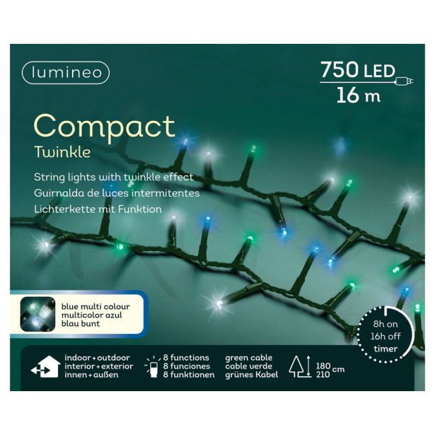 LUČKE LUMINEO COMPACT 750L, ZELE/MOD. Z 1600 CM, 8 FUNK., UTRIP.