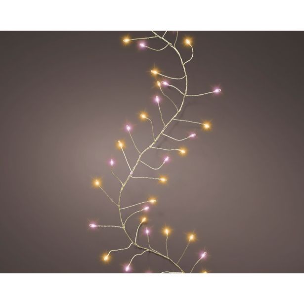 LUČKE LUMINEO COMPACT ROZA 6 M 480 LUČK IP44 8 FUNKCIJ