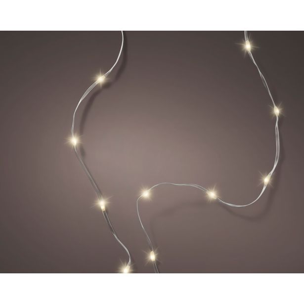 LUČKE LUMINEO FLEX STRING TOPLO BELE 240 LUČK, 18 M, 8 FUNKCIJ