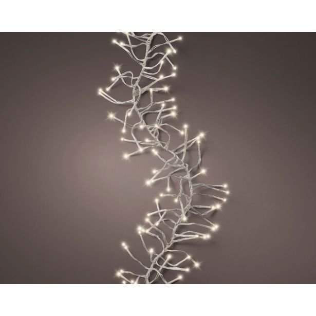 LUČKE LUMINEO LED 1900 CM 8 FUNKCIJ TOPLO BELE ZUNANJE TRANS.