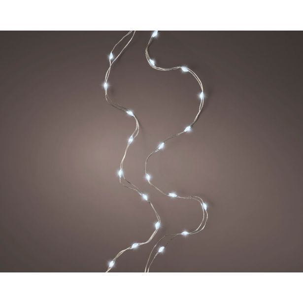 LUČKE LUMINEO MICRO LED HLADNO BELE 195 CM IP20 CM