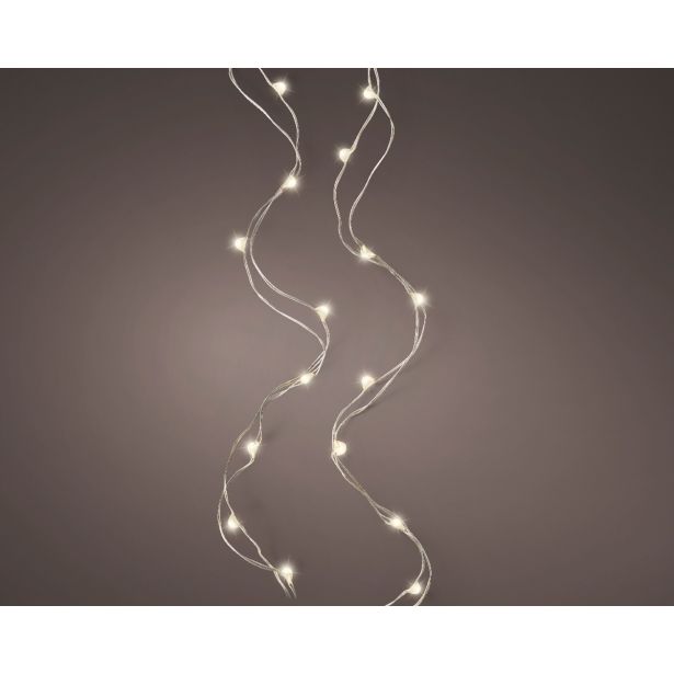 LUČKE LUMINEO MIKRO LED TOPLO BELE 195 CM IP20