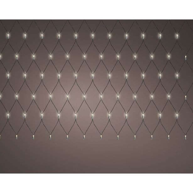LUČKE LUMINEO MREŽA 180L, TOPLO BELA Č 200X200 CM
