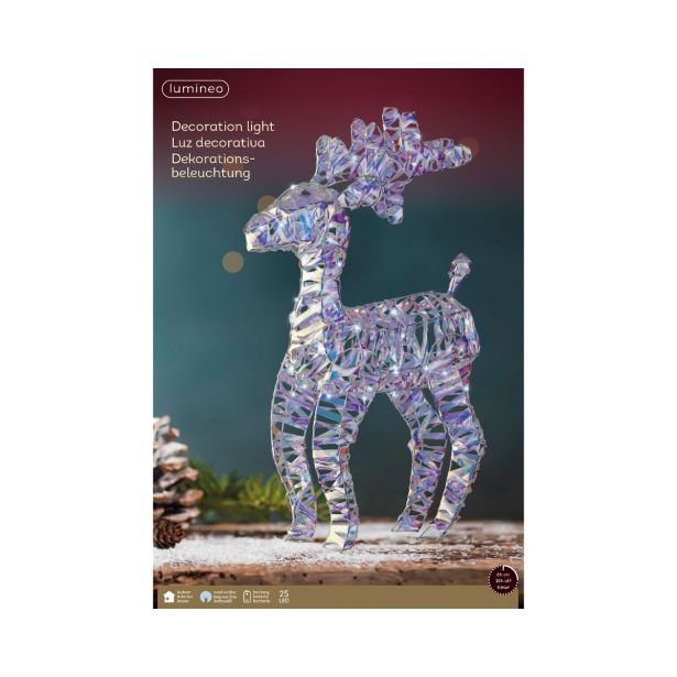 LUČKE LUMINEO SEVERNI JELEN, LED LUČKE HLADNE BARVE