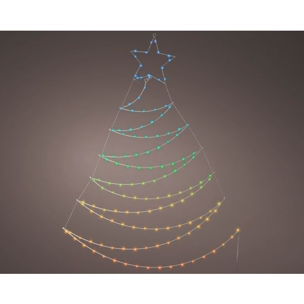 LUČKE LUMINEO STENSKE VEČBARVNE 117X150 140 LUČK, IP44