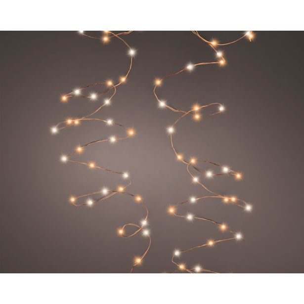 LUČKE LUMINEO STRING ZLATA 12 M 240 LUČK UTRIPAJOČE IP44