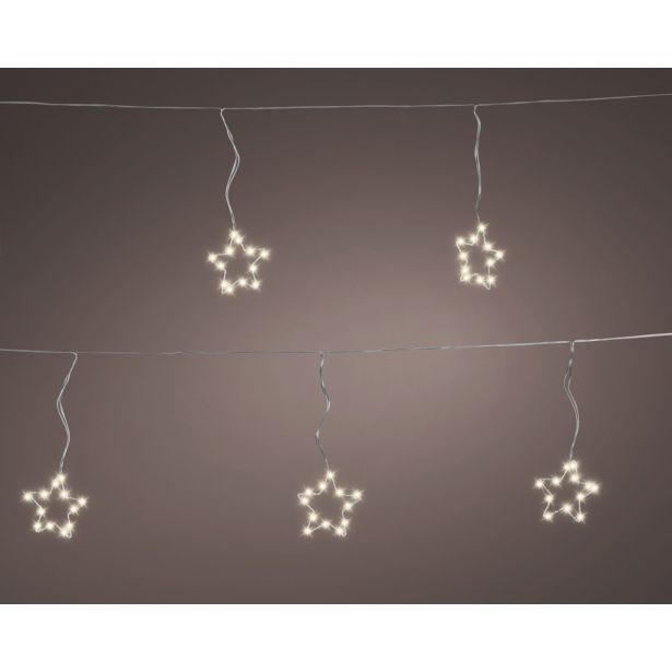 LUČKE LUMINEO TOPLO BELE SNEŽINKE 2.8 M IP44