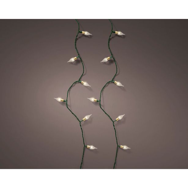 LUČKE LUMINEO VINTAGE 120L, TOPLO BEL Z 1190 CM, 8 FUNK., UTRIP.