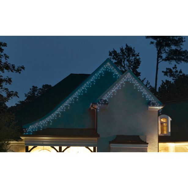 LUČKE LUMINEO ZAVESA 119L HLADNO BEL Č 500 CM 8 FUNK., UTRIP.