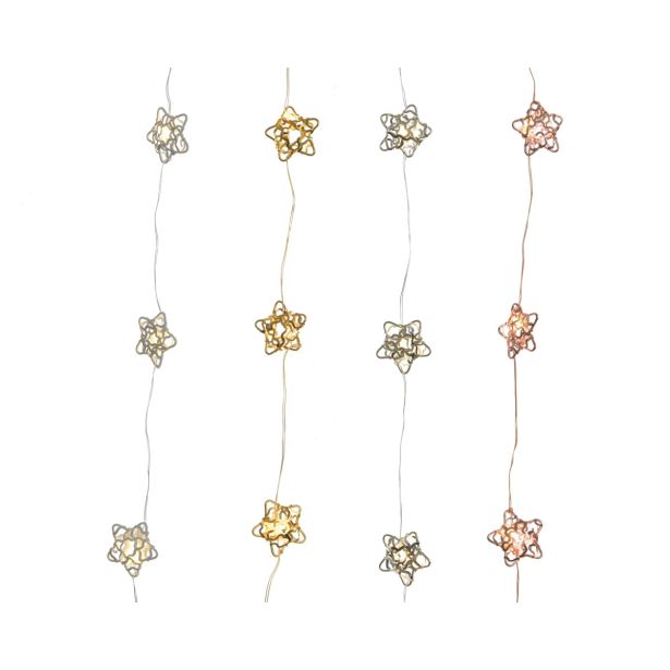 LUČKE LUMINEO ZVEZDICE 20 L LED 190 CM MIKRO