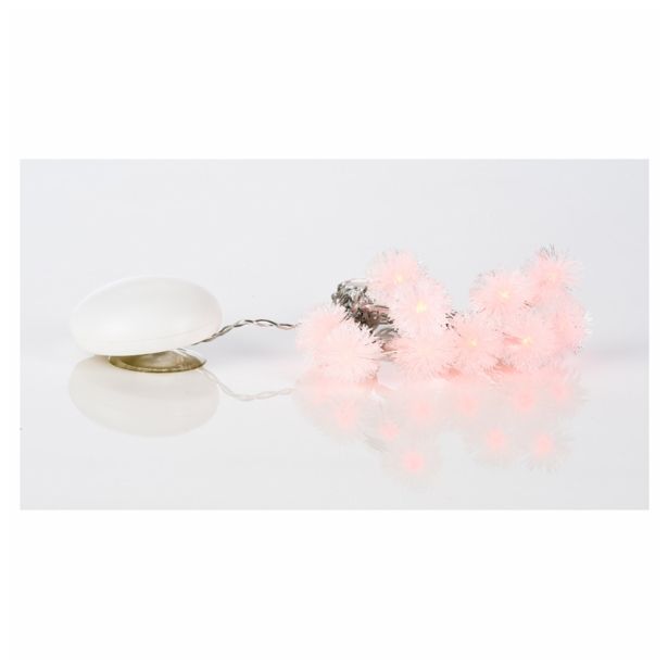 LUČKE MQ 10 LED RGB KROGLICE JEŽKI NA BATERIJE (3XAAA)