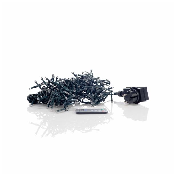 LUČKE MQ 240 LED 5MM TOPLO BELE S PROGRAMATORJEM 24V IP44