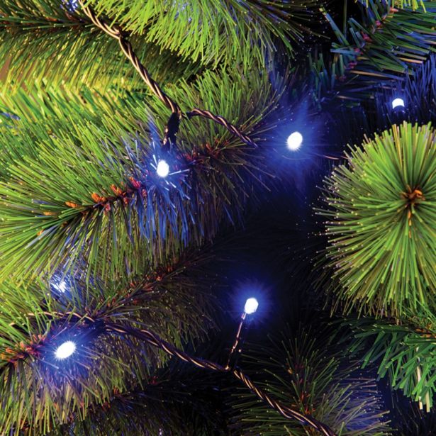 LUČKE MQ 320 LED 5 MM MODRA S PROGRAMATORJEM 31V IP44