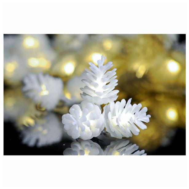 LUČKE MQ 40 LED STORŽI TOPLO BELE 5 UTRIPAJOČIH