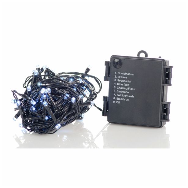 LUČKE MQ 80 LED S KRMILNIKOM BELE S ČASOVNO NASTAV.