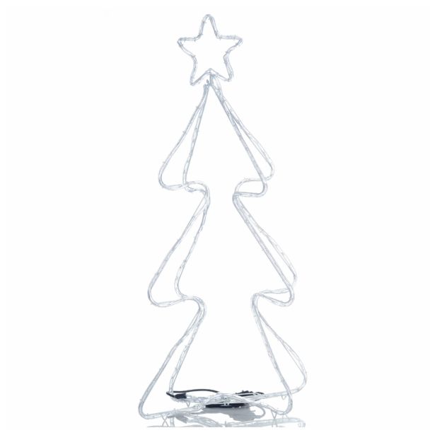 LUČKE MQ JELKA 3D LED ZELENA 120 CM( V) SVETLOBNA CEV