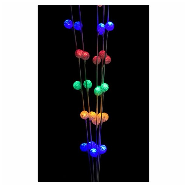 LUČKE MQ LED BELE VEJE 120 CM 40 MEHKIH KROGLIC