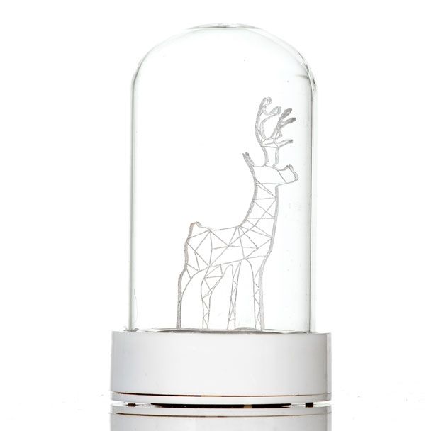 LUČKE MQ LED ČAJNA Z MOTIVOM TOPLO BELA BATERIJSKA