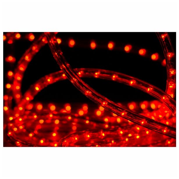 LUČKE MQ LED SVETLOBNA CEV RDEČA DVOŽILNA 13 MM