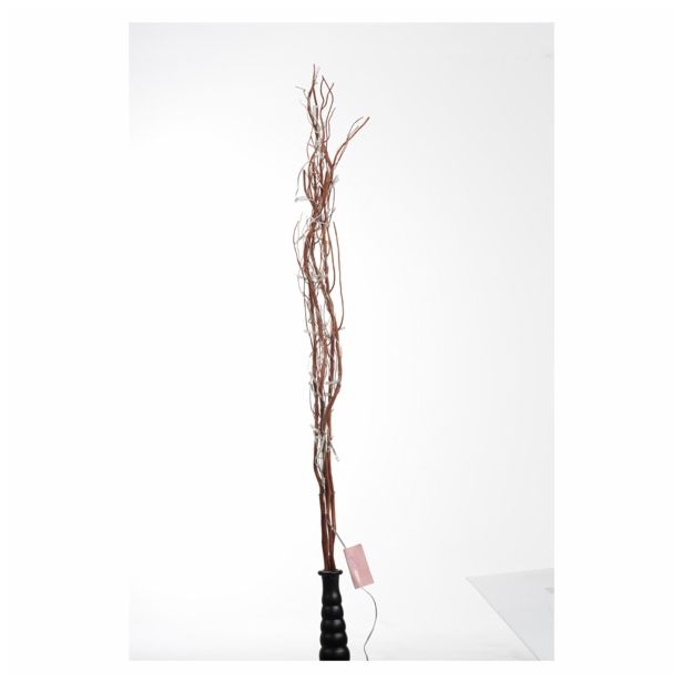 LUČKE MQ VRBOVE VEJE RJAVE 100 CM TOPLO BELE 30 LED