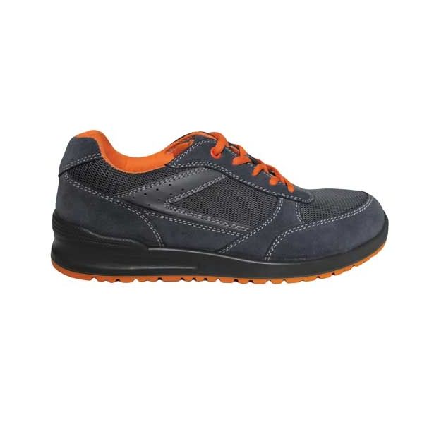 NIZKI DELOVNI ČEVLJI BULLSTRENGTH LUKA-SN5567 ŠT.41 SIV/ORANŽEN S1 SRC
