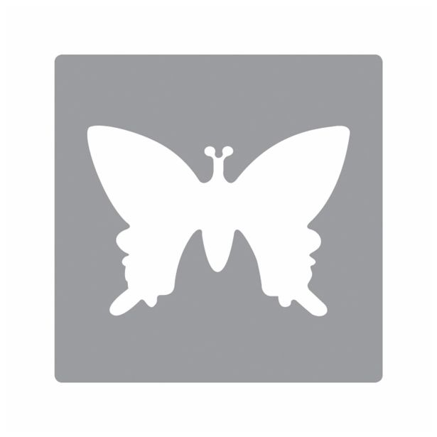 LUKNJAČ,ŠTAMPILJKA,ŠABLON RAYHER LUKNJAČ, METULJ IZSEK 1.6 CM