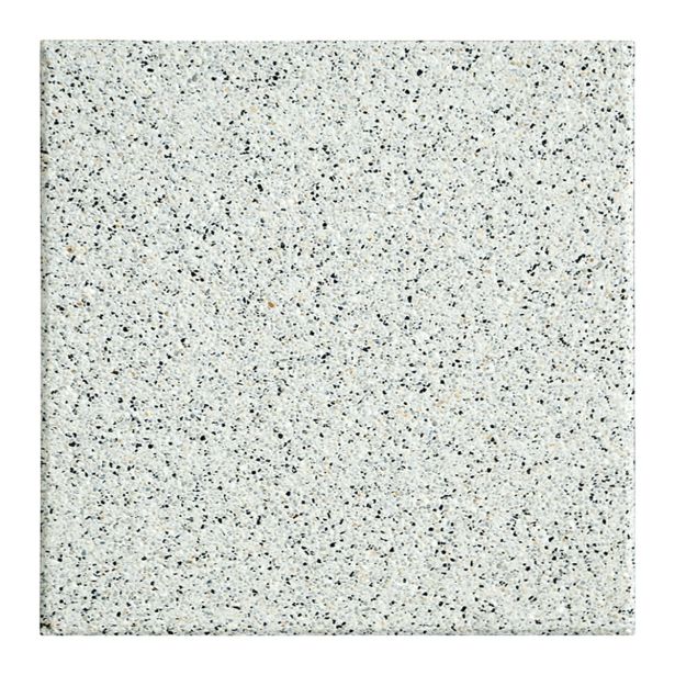 BETONSKA PLOŠČA ZOBEC LUNA PEŠČENO BELA 40X40X3.8 CM