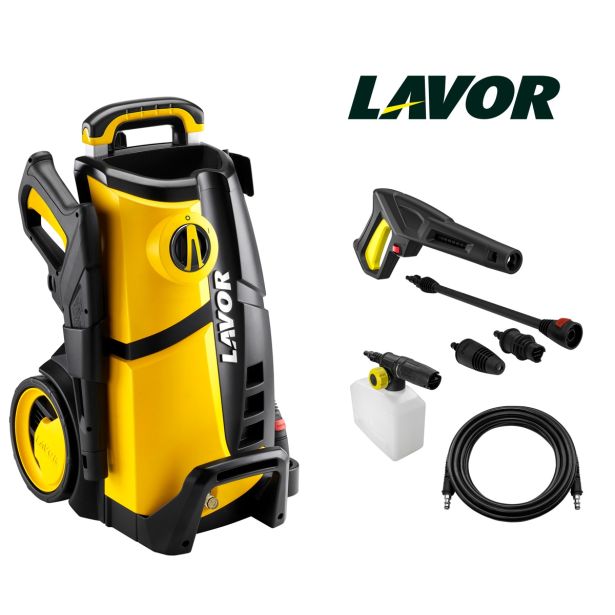 VISOKOTLAČNI ČISTILNIK LAVOR LVR3 140 2L + FOAM SYSTEM 1900W 140BAR 450L/H