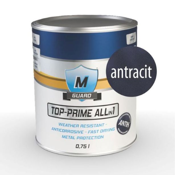 M-GUARD TOPCOAT ANTIK METAL RAL 7016 ANTRACIT SIVI 0,75L