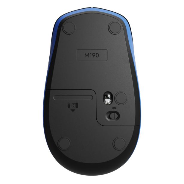 MIŠKA/KAZALNIK LOGITECH M190 BREZŽIČNA,MODRA