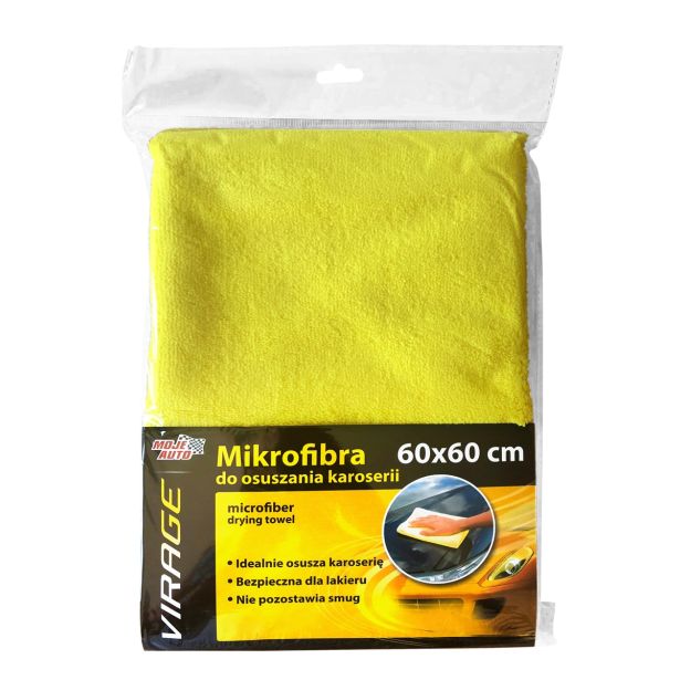 MOJE AUTO VIRAGE MIKROFIBER KRPA ZA SUŠENJE VOZILA 60X60CM