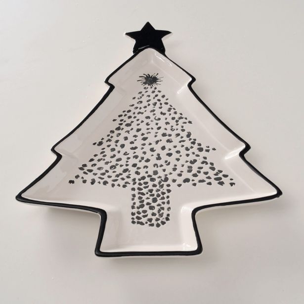 SERVIRNI KROŽNIK 27X28 CM MADALYN SMREKICA 2 DESIGNA