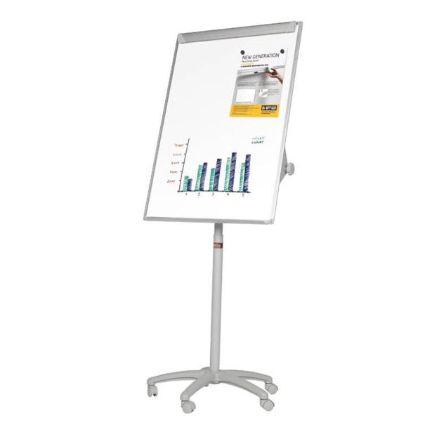 MAGNETNA TABLA BI-OFFICE MAYA MOBILE 70X102 SIVO STOJALO