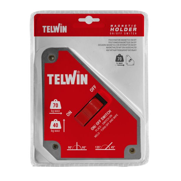 VARILNI PRIBOR TELWIN MAGNETNI KOTNIK SWITCH VKLOP/IZKLOP 70 KG