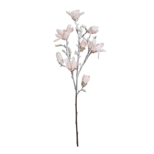 UMETNO CVETJE MICA MAGNOLIJA ZASNEŽENA ROZA D100CM