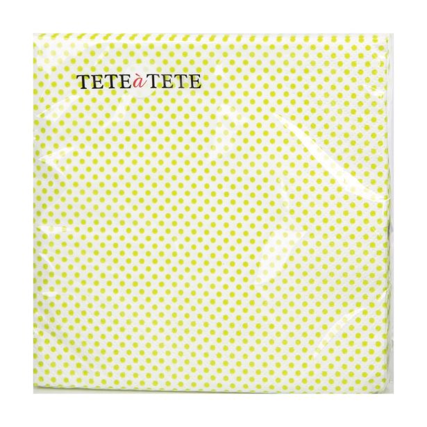 SERVIETE MAJHNE ZELENE PIKE 33X33