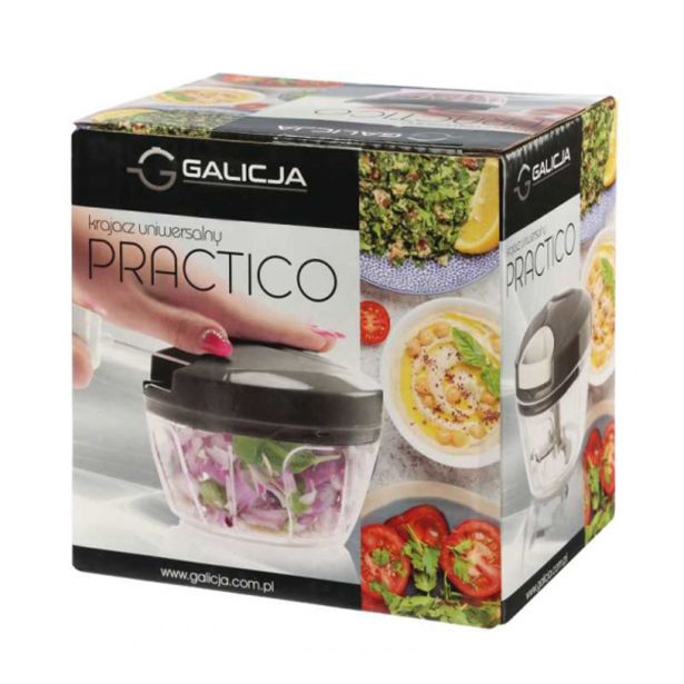 SEKLJALNIK / REZALNIK GALICIJA 400 ML ROČNI SIV GALICIJA