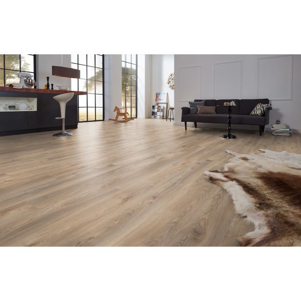 LAMINAT, 12MM, 33. RAZRED KRONOTEX MAMMUT MAKRO HRAST BEIGE D 3669 VLAGOOD.