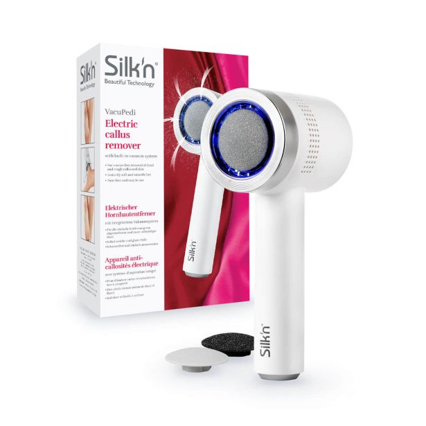 MANIKURA - PEDIKURA SILK'N VACUPEDI SILVER ODSTRANJEVALEC TRDE KOŽE