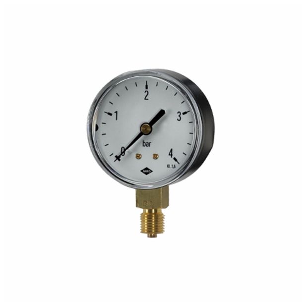 MANOMETER JAKO 100 0-6 BAR 12.7 MM (1/2 -)