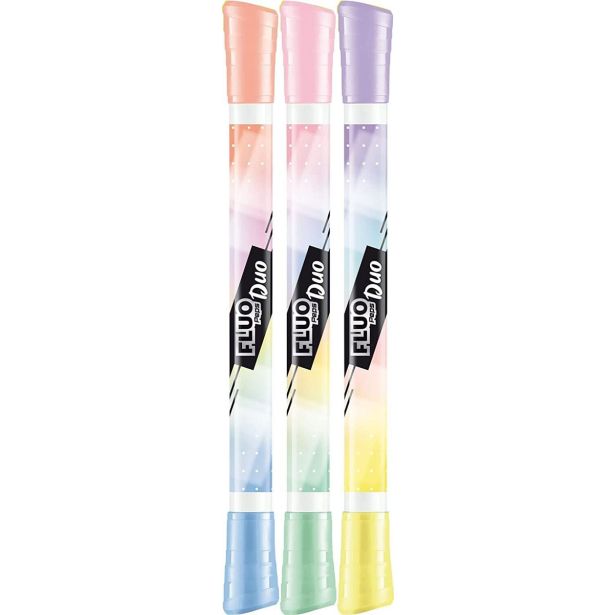 MARKER MAPED FLUO DVOJNI PASTEL 3/1