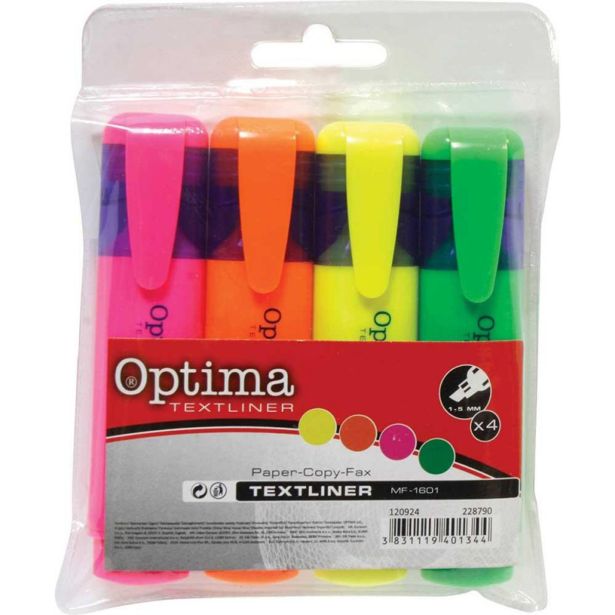 MARKER OPTIMA FLUO 4/1
