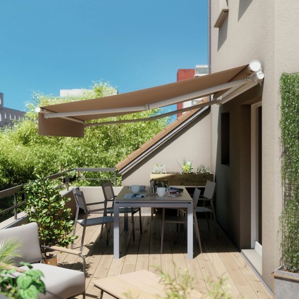 MARKIZA, TENDA NATERIAL CALIMA 300X200 CM, BEŽ ROČNA