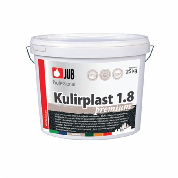 MARMORNI FASADNI OMET JUB KULIRPLAST PREMIUM 675 GRANULACIJA 1.8 MM 25 KG