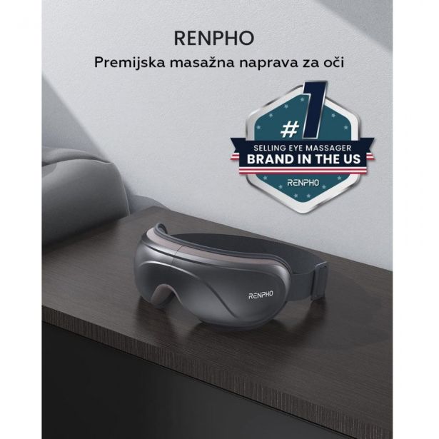 MASAŽNI APARAT RENPHO MASAŽNA OČALA EYERIS 2 S TOPLOTNO VIBRACIJO