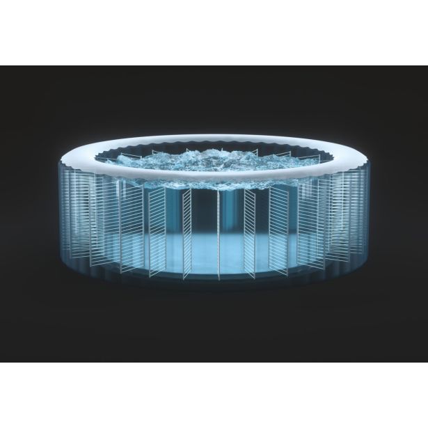 MASAŽNI BAZEN INTEX GLOW DELUXE ROUND ZA 4 OSEBE