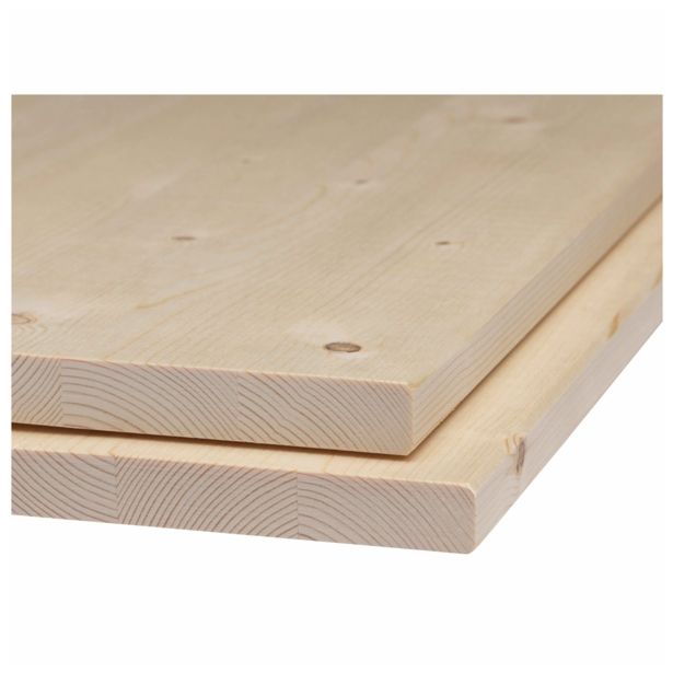 MASIVNA LEPLJENA PLOŠČA SCHWEIGHOFER SMREKA 2000X300X27 MM STANDARD, B/C KVALITETA